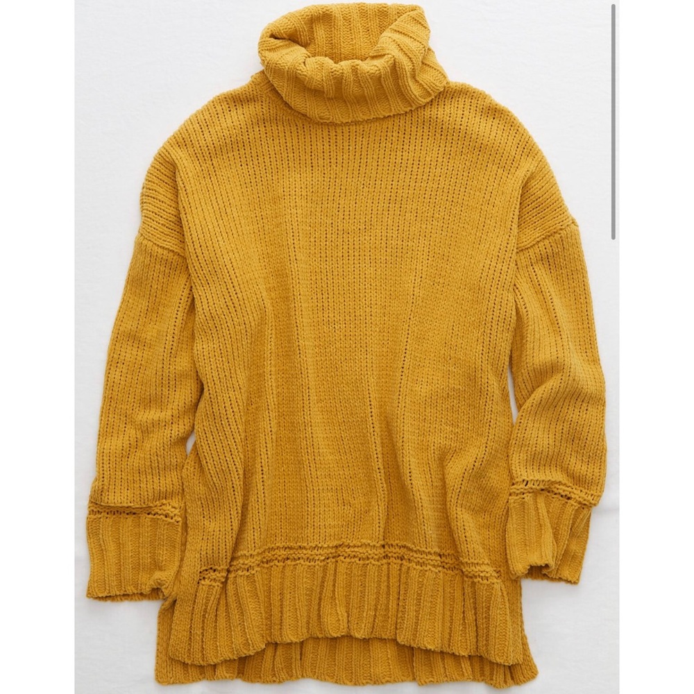 Aerie Oversized Chenille Turtleneck NWT Size L